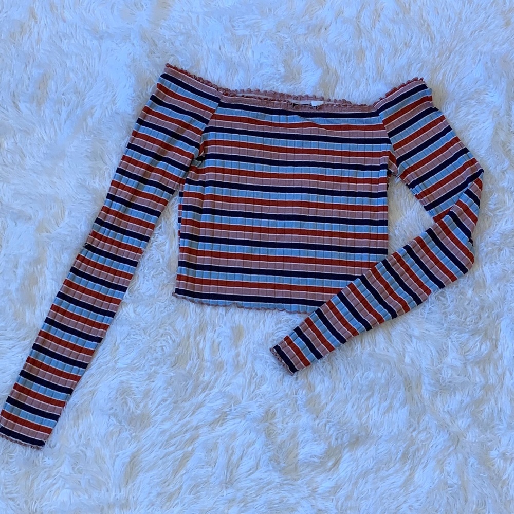 Long Sleeve Crop Top